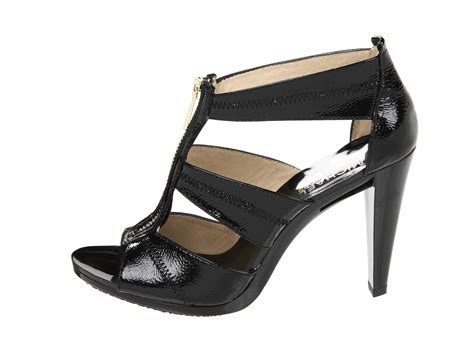 michael kors berkley t strap black silver|michael kors berkley t strap: Shoes .